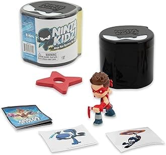 VWPEYY Ninja kidz Mini Mystery Set – Brand NewMini Mystery Set with 5 Exciting Toys to Discover Inside, Officially Licensed Merch