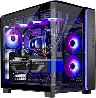 Skytech Gaming King 95 Desktop PC, Ryzen 7 9700X 3.8 GHz (5.5GHz), NVIDIA RTX 5070 12GB, 1TB Gen4 NVMe SSD, 32GB DDR5 RAM 6000 RGB, 850W Gold PSU, 360mm ARGB AIO, Wi-Fi, Win 11