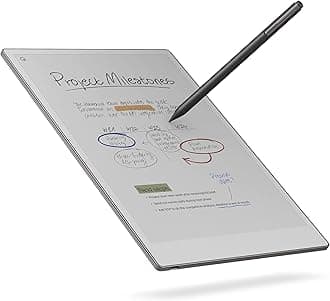 reMarkable Paper Pro The ultimate paper tablet with 11.8” color display, adjustable reading light, and unmatched paper-like feel. with Black Marker Plus (with Eraser)