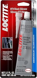 Loctite 37460 Black RTV Silicone Adhesive/Sealant Tube - 80 ml