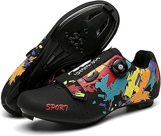 Cycling Shoes for Men and Women - Road and Mountain Bike Shoes, Breathable, Non-slip, for Indoor and Outdoor Cycling, Exercise Bike, Mountain Biking