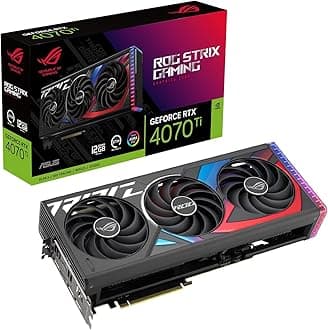 ASUS ROG Strix GeForce RTX™ 4070 Ti 12GB GDDR6X with DLSS 3 and chart-topping thermal performance