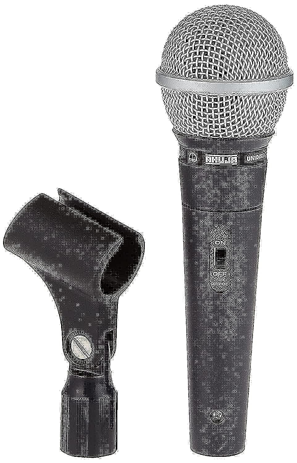 Ahuja AUD-98XLR Unidirectional Dynamic Microphone -Corded Mic
