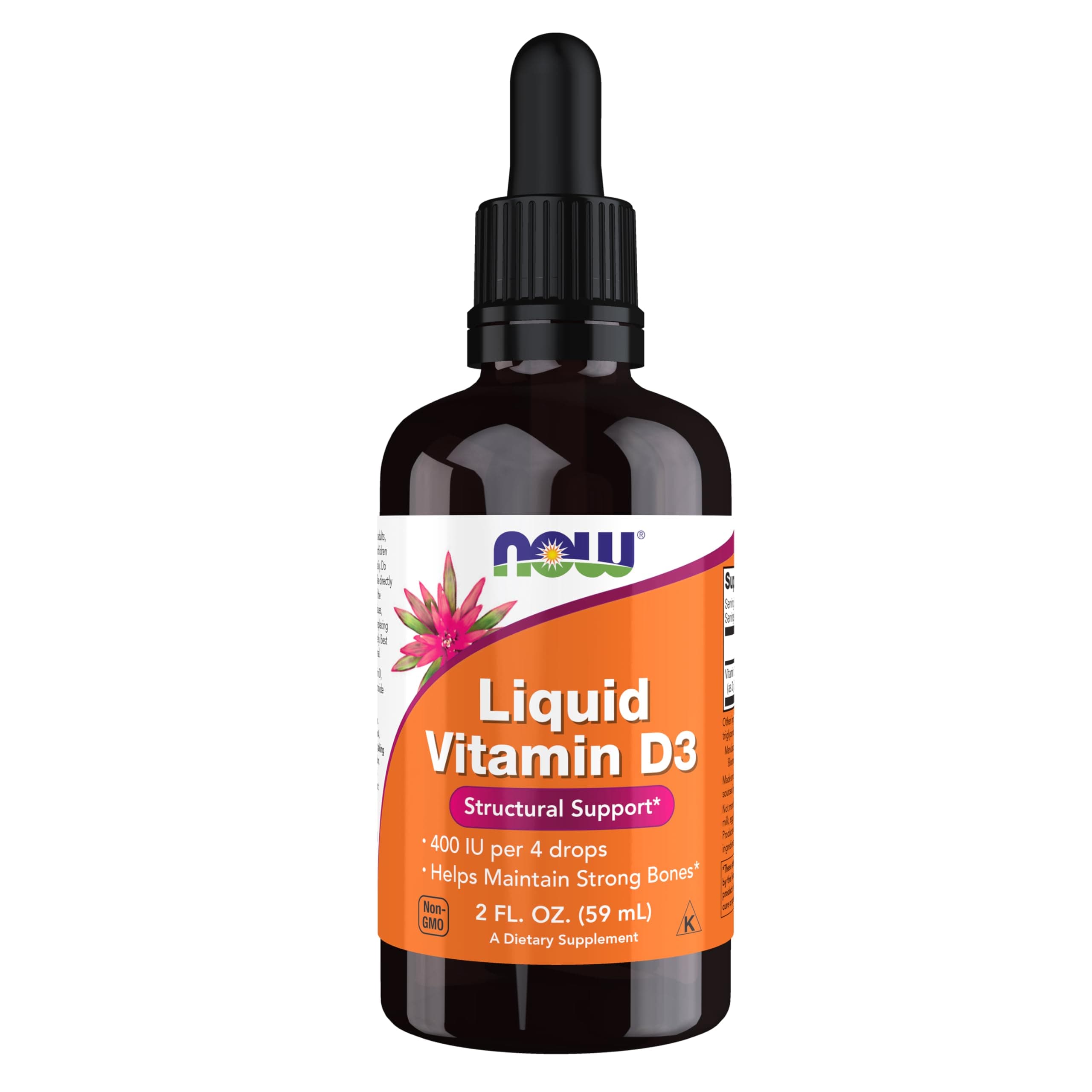 Liquid Vitamin D-3 400Iu/Dropper, 2 Ounce