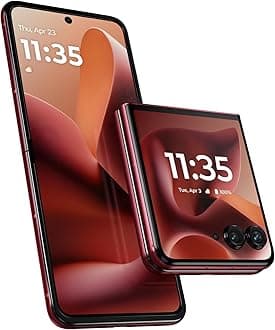 Razr Ultra 2025 | Unlocked | Made for US 16/512GB | 50MP Camera | Pantone Rio Red