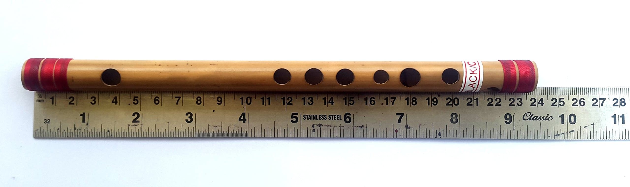 Side Flute, small size, C# SCALE, bamboo flute, Professional quality, Length - approx. 9.5 inches, KALI-1