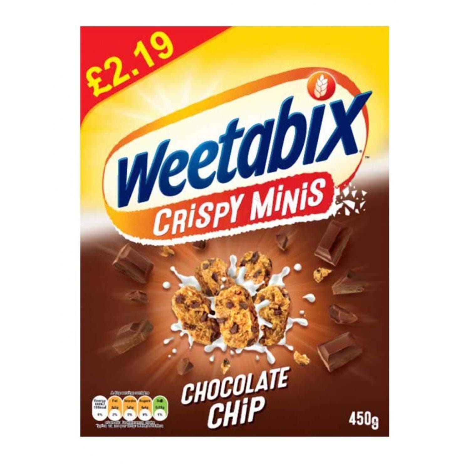 Weetabix Crispy Minis Chocolate chip 450g