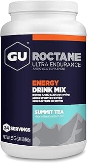 Roctane Ultra Endurance Energy Drink Mix, Summit Tea, 3.44-Pound Jar