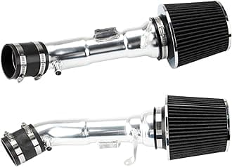 Air Intake Kit, Cold Air Intake Pipe Kit Replacement for 2008-2013 INFINITI G37, 2009-2020 Nissan 370Z, Black