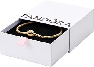 Pandora Moments Snake Chain Bracelet - Compatible Moments Charms - Charm Bracelet for Women - Gift for Her, With Gift Box