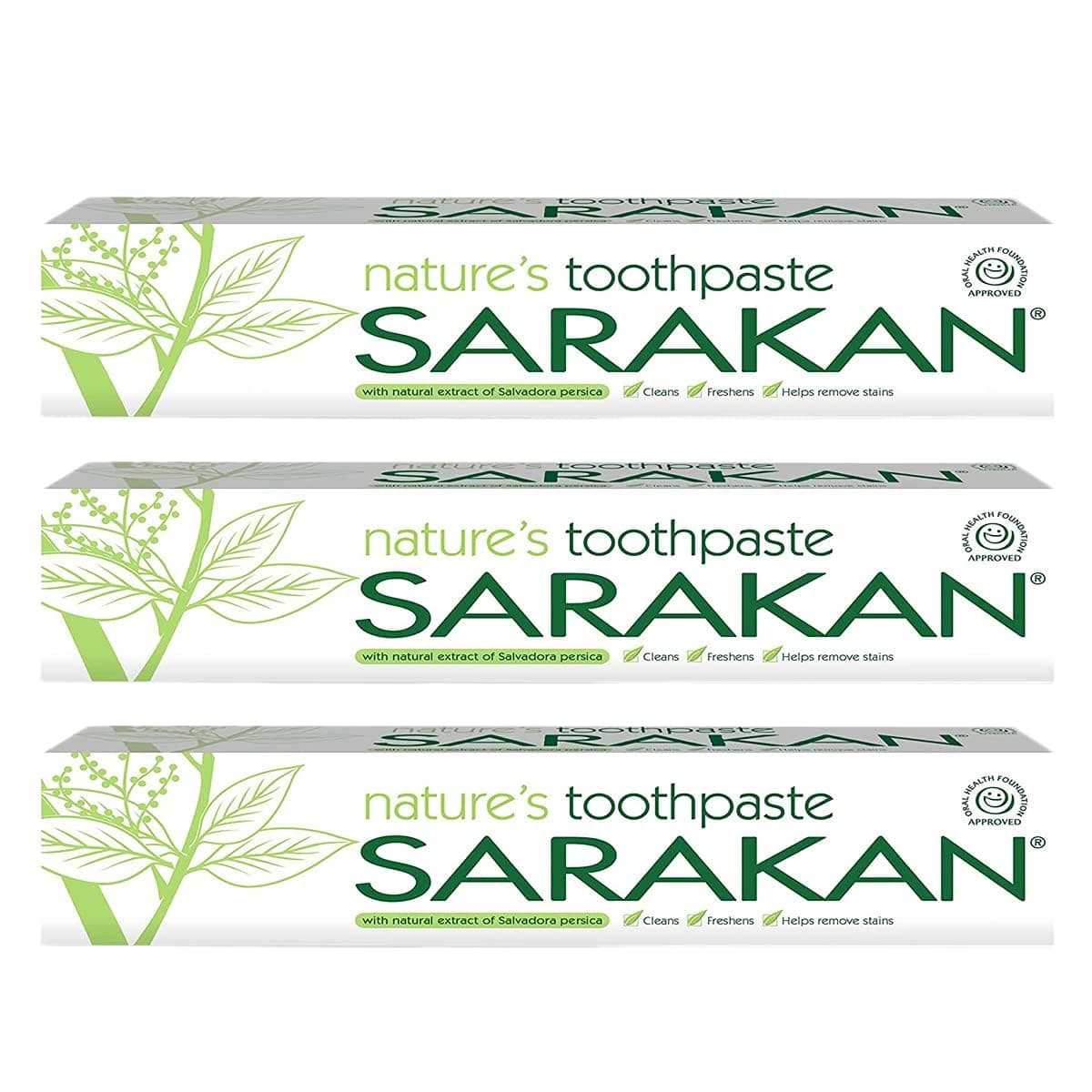 Sarakan Toothpaste - pack of 3
