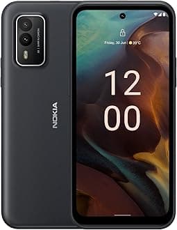 Nokia XR21 5G (Midnight Black) 128GB + 6GB RAM GSM Unlocked Android Rugged Smart Phone - International Version