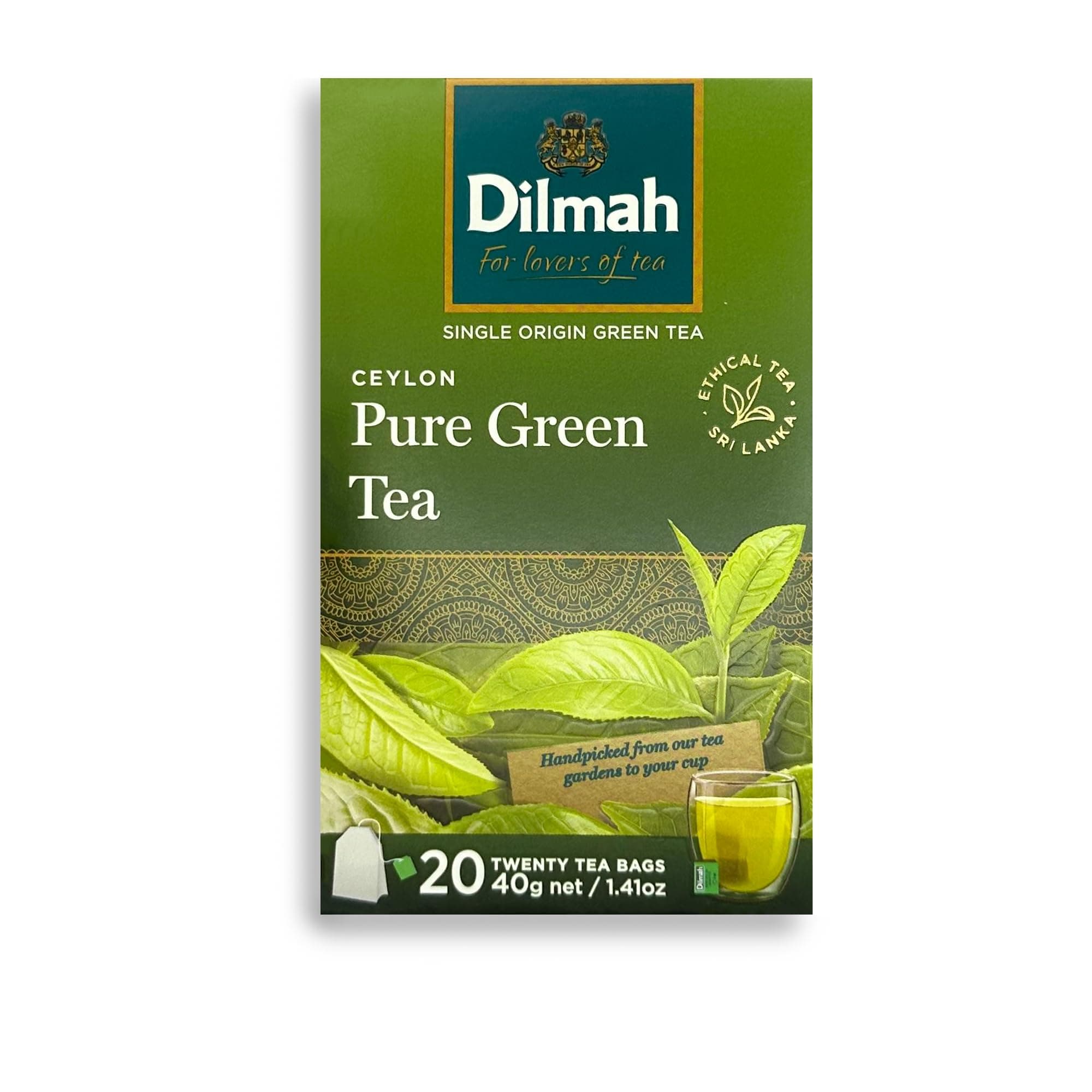 Pure Ceylon Green Tea, 40 g