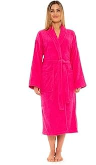 Fuschia Towel Bathrobe