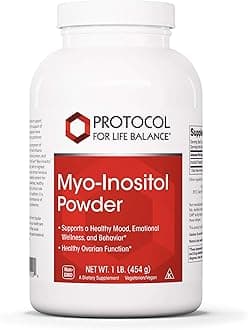 Protocol For Life Balance - Myo-Inositol Powder - Supports a Healthy Mood, Emotional Wellness, Behavior and Ovarian Function, Energy Boost, and Sleep Support - 1lb. (454 g)
