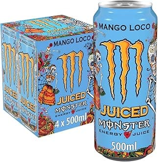 Monster Energy Drink Mango Loco 4 x 500 ml