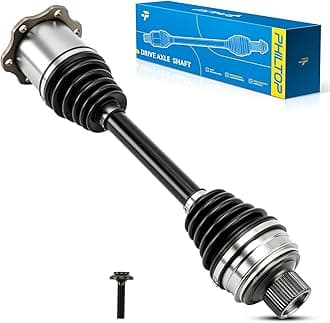 PHILTOP Front CV Axle Shaft Assembly for A4 Quattro 2013-2016, A5 Quattro 2012-2017, NCV23033 CV Axle Shafts