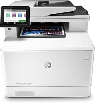 HP Color LaserJet Pro Multifunction M479fdw Wireless Laser Printer with One-Year, Next-Business Day, Onsite Warranty (W1A80A), White