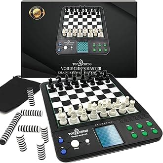 Top 1 Chess Electronic Chess Set | Chess Set for Kids and Adults | Voice Chess Computer Teaching System | Chess Strategy Beginners Improving Learning Board Game