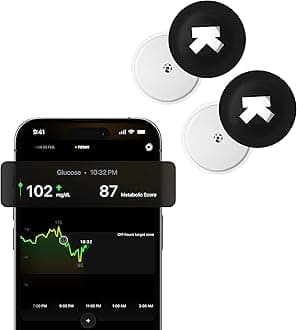 Ultrahuman M1 | Smart Glucose Monitoring via App | Enhance your lifestyle, optimise your diet and fuel your workouts | 24/7 Glucose Monitoring (2 sensors)
