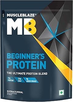 Beginner's Whey Protein Powder (Chocolate, 1kg) | 12g Protein Per Scoop