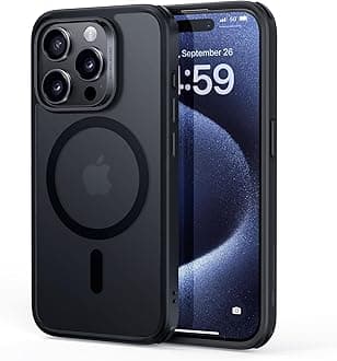 【US Military MIL Standard & Magsafe Compatible】ESR iPhone 15 Pro Case, Wireless Charging Compatible, Shockproof, Scratch-Resistant, Yellowing-Resistant iPhone 15 Pro Case, iPhone 15 Pro Compatible