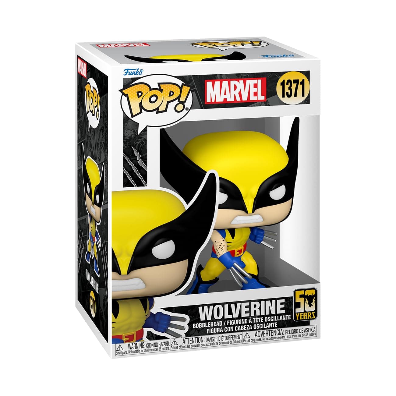 Pop! Marvel: Wolverine 50th – Ultimate Wolverine - (Classic) - X-Men - Collectable Vinyl Figure - Gift Idea - Official Merchandise - Toys for Kids & Adults - Comic Books Fans