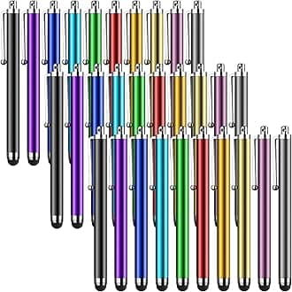 Stylus Pens for Touch Screens,SLKIJDHFB 30 Pack Universal Capacitive Touch Screen Pens for iPad,Tablets,Smartphones,All Universal Touch Screen Devices