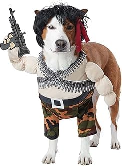 California Costume Collections Action Hero Dog Costumes, Pet, Multi, Extra Small (PET20156)