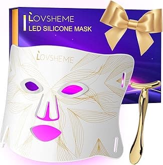 Lovsheme LED Silicone Mask (Model: LP-RVTGLWP-WHT)