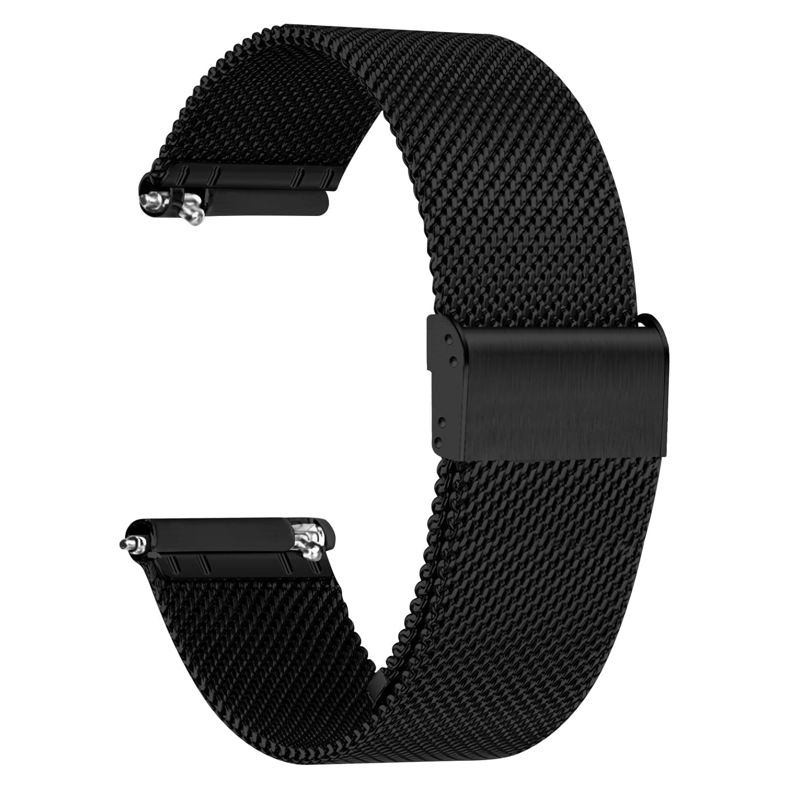 TStrap Mesh Watch Strap Metal - Quick Release Watch Bands for Men Women - Stainless Steel Smart Watch Straps Bracelet Replacement - 10mm 12mm 14mm 16mm 18mm 20mm 22mm