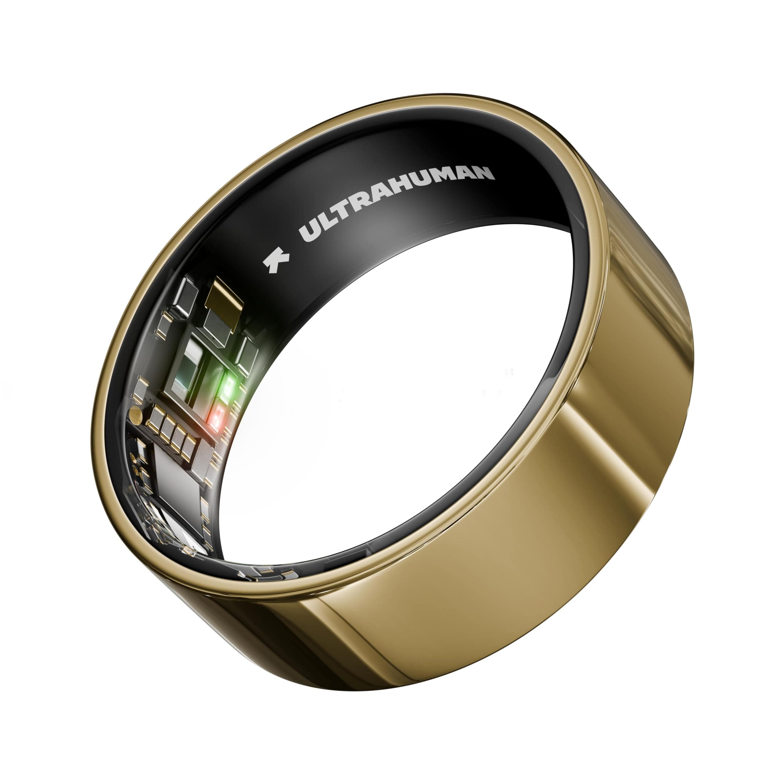 ULTRAHUMAN Ring AIR - Bionic Gold - Size 9 - Smart Ring | No Monthly Subscription | Size First with Sizing Kit | Sleep Tracking Wearable - Heart Rate - Fitness Tracker