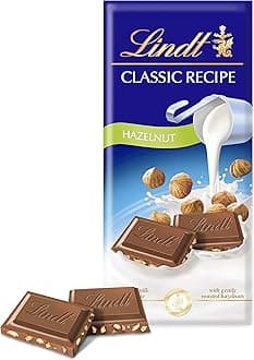Lindt CLASSIC RECIPE Milk Hazelnut, 125 g