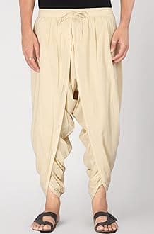 Men's Solid 100% Cotton Dhoti Pants - D100A