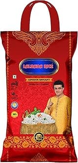 Superior Long Grain Banskathi Rice 10 kg - Perfect Fit for Your Daily Indian Meals - Non-Sticky and Unique Quality from India's Heartland!