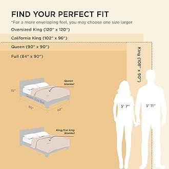 Bedsure GentleSoft King Size Blanket for Bed - Cozy Soft Blankets for Women, Cute Large Fleece Throws for Girls, Crystal Pink, 108x90 Inches