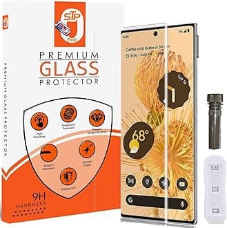 Curved Uv Tempered Glass For Tecno Phantom X2 / X2 Pro Cellphone (Transparent,Pack Of 1) Advanced Border Less Full Screen Coverage Uv Screen Protector Guard With Installation Kit