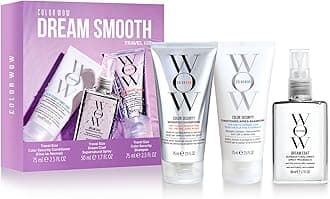 COLOR WOW Dream Smooth Minis, Travel Kit Includes Shampoo, Conditioner and Dream Coat