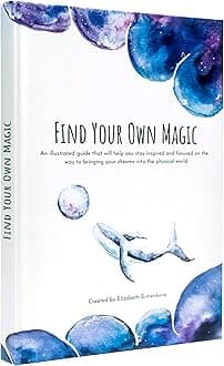 Find Your Own Magic Wellness Journal for Women & Men – Inspire Gratitude & Mindfulness with a Guided Self-Care Journal for Mental Health – Spiritual Gift for Women for Wellbeing & Manifestation