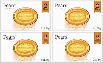PEARSTransparent Soap 2x100g, 4 pack (8 bars)