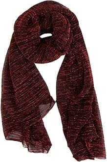 Adela Women Lightweight Scarf Muslim Turban Hijab Cap Long Scarf Wrap Shawl