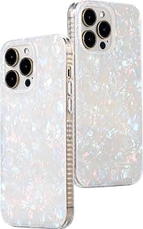 LONLI - for iPhone 14 Pro Max - Translucent Pearl Tort Phone Case for Women - Just in Case Series