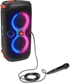 Partybox 110 Portable Bluetooth Speaker with Wireless Microphone PBM100