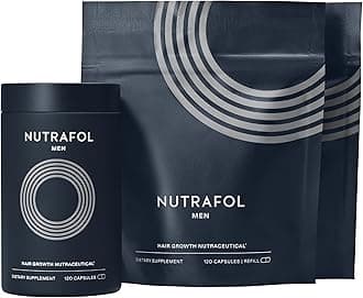 Men's Hair Growth Supplement, Clinically Proven for Thicker-Looking, Stronger-Feeling Hair and More Scalp Coverage (3-Month Supply)…