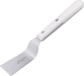 Ateco Brownie Spatula with 4 by 2-Inch Stainless Steel Blade, Plastic Handle, Dishwasher Safe, Silver