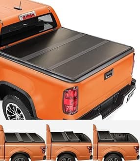 TIPTOP Tri-Fold Hard Tonneau Cover Truck Bed FRP On Top for 2015-2026 Colorado/Canyon 5.2ft Bed (61.7") | TPM3 |