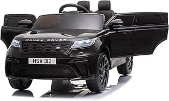 Kids Electric Ride-On Car,12V Licensed Land Rover with Remote Control,MP3 Player and Rocking Function for Ages 4-8