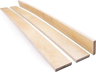 Pack of 10 Slats Birch Wood Sprung Bed Base Replacement Single Double 5 cm wide 935 mm Long