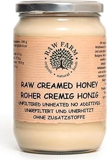 Raw Farm - Pure Raw Creamed Wildflowers Honey - Unfiltered, Unheated, Cold-Extracted – 900g