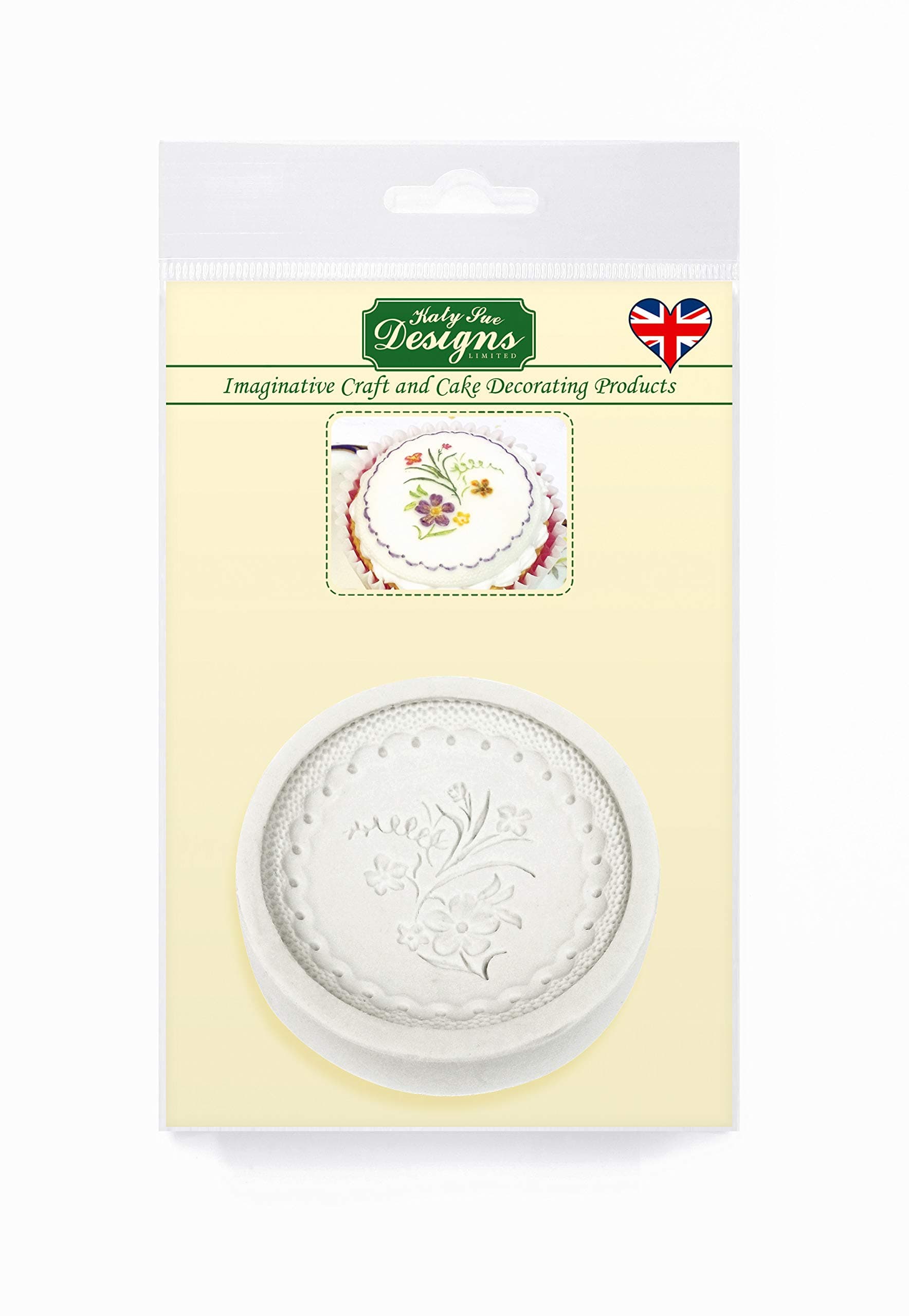 Victorian Garden (Version 2) Silicone Mold for Cake Decorating, Cupcakes, Sugarcraft and Candies, Food Safe